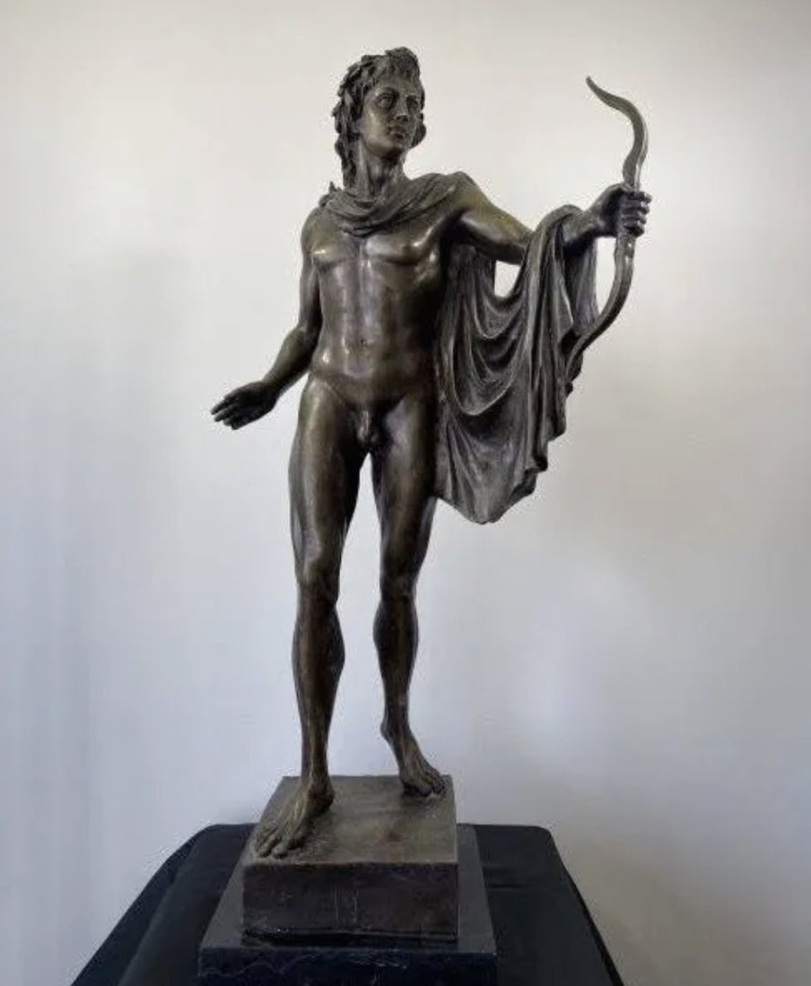 Large Apollo Bronze Statue (1 of 4)