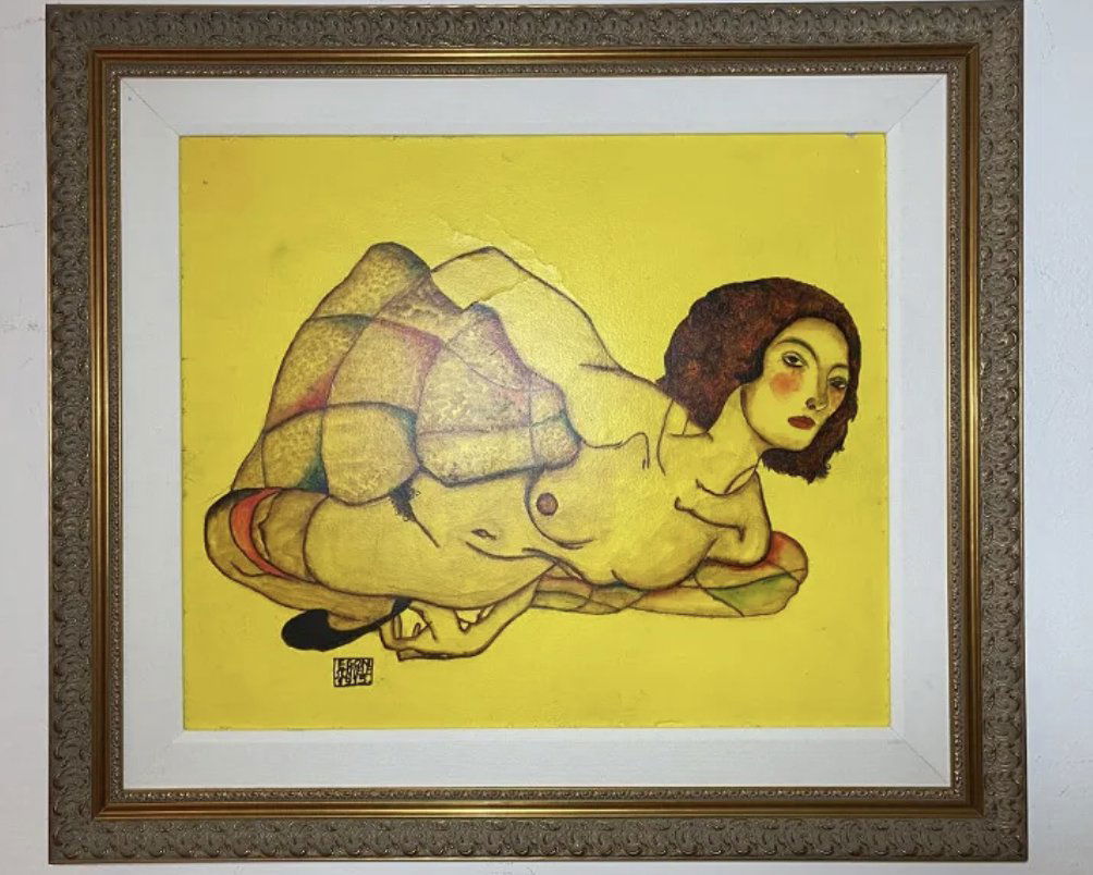 Modern Art - After Egon Schiele 1915 (1 of 4)