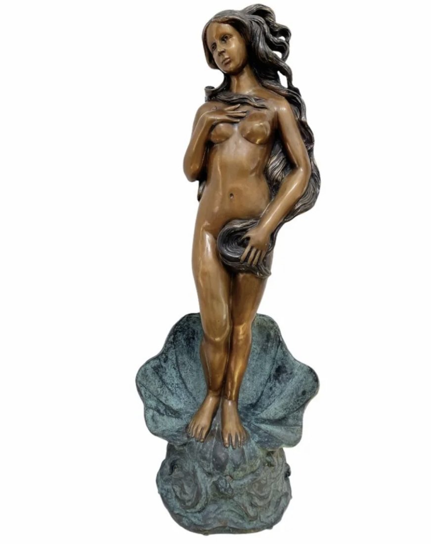 The Birth Of Venus- Bronze Fountain Sculpture (1 of 2)