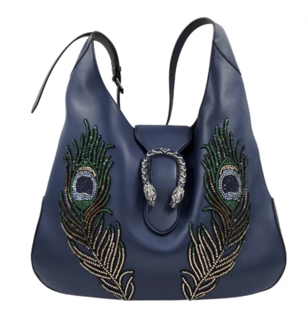 Gucci Calfskin Sequin Embroidered Extra Large Dionysus (1 of 4)