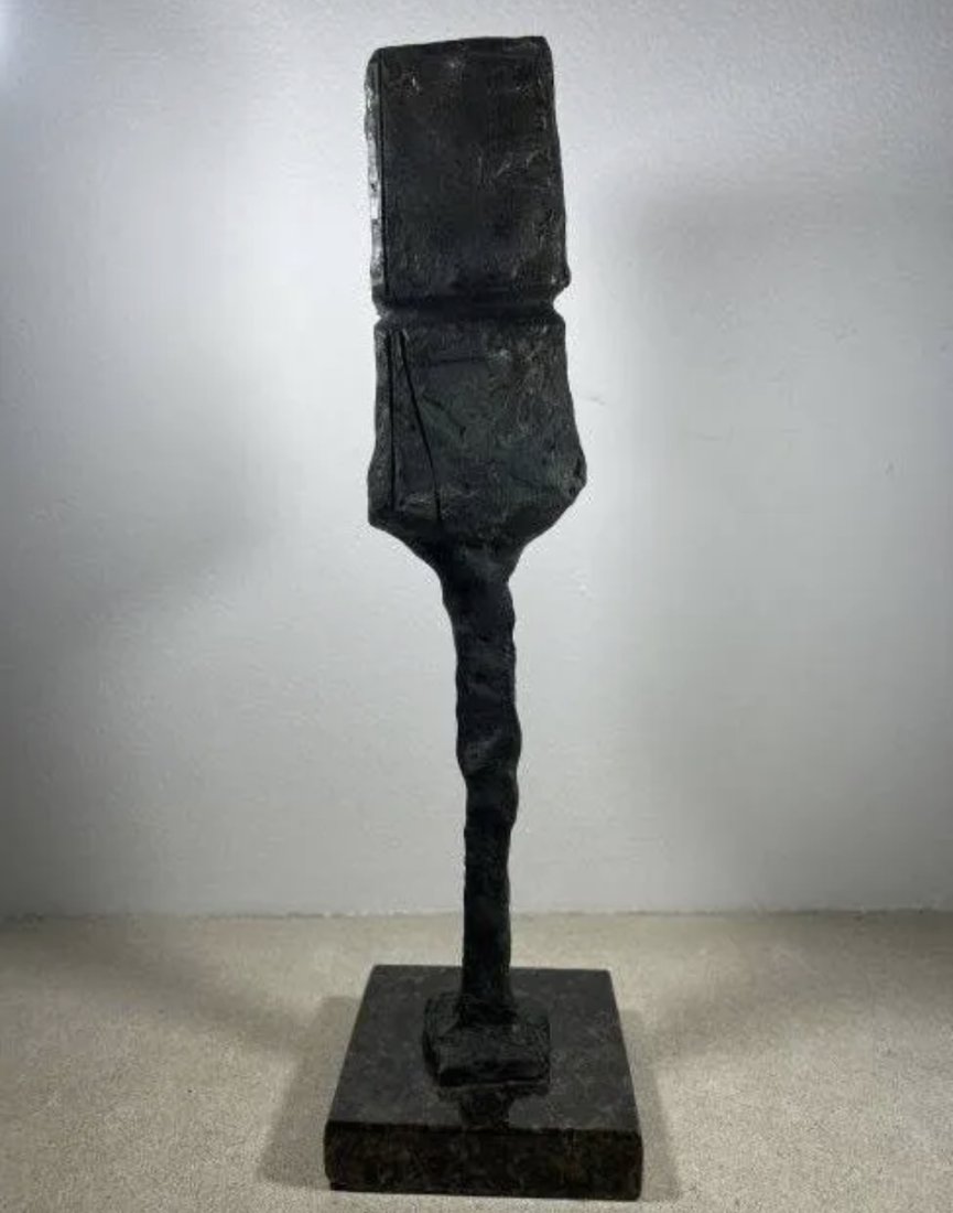 After Hubert Dalwood Large Modern Abstract Bronze Sculpture (1 of 3)