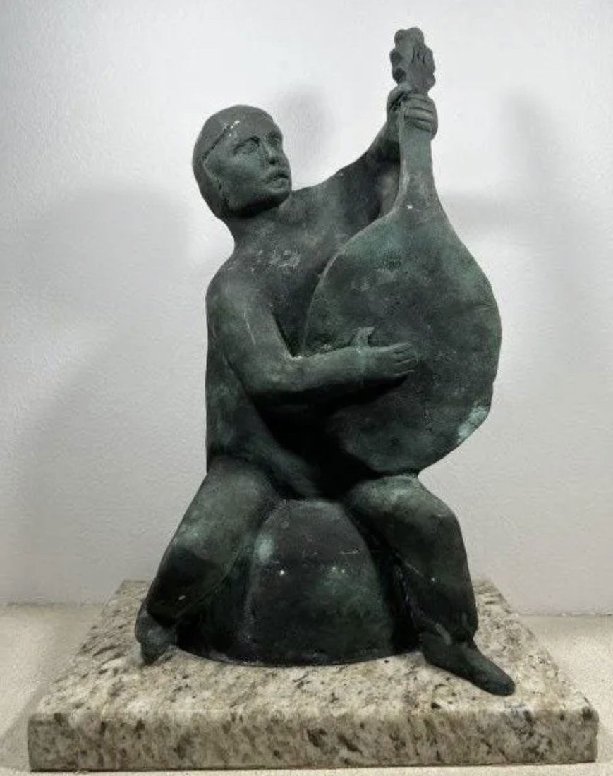 Large Limited Abstract Bronze After  Leonid Molodozhanyn (1 of 3)