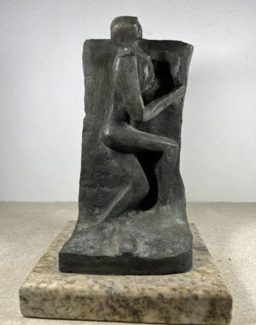 Limited Modern Bronze Sculpture- After Henry Moore (1 of 4)