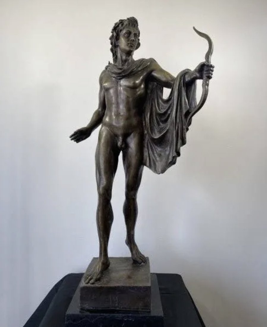 Large Apollo Bronze Sculpture (1 of 4)