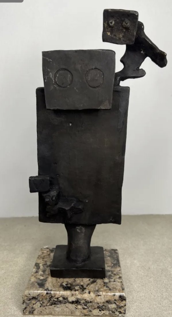 Modern Bronze Sculpture After Max Ernst (1 of 3)
