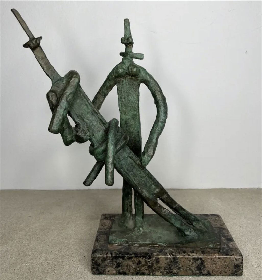 Modern Bronze Sculpture After Jacques Lipchitz (1 of 3)