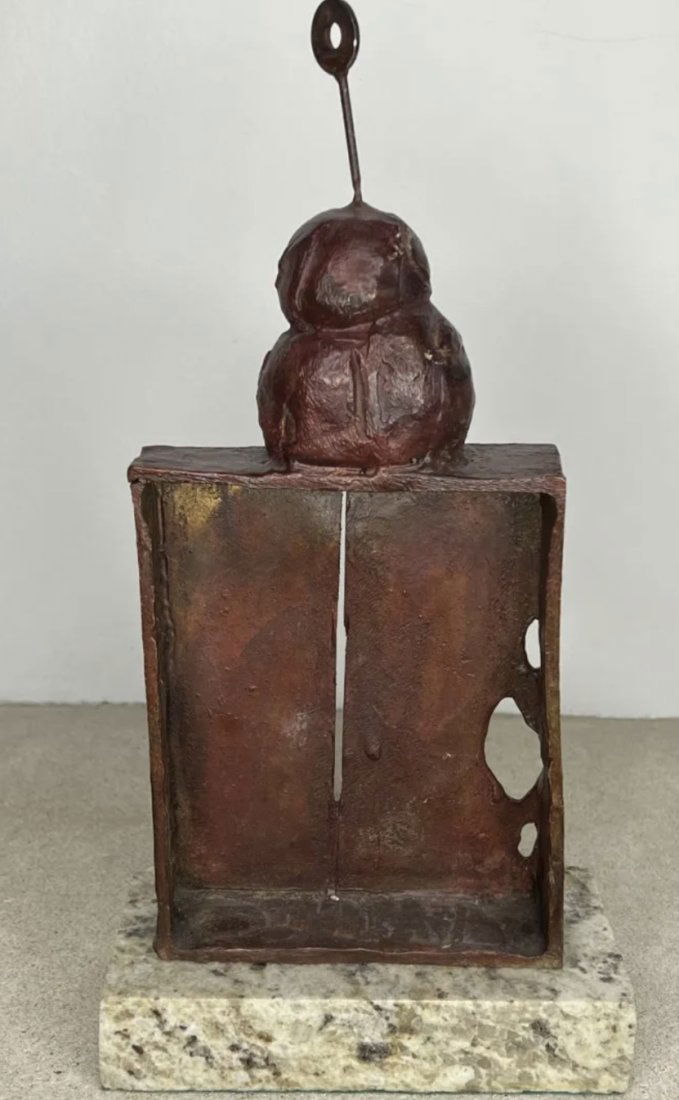 Modern Bronze Sculpture After J. Miro (1 of 3)