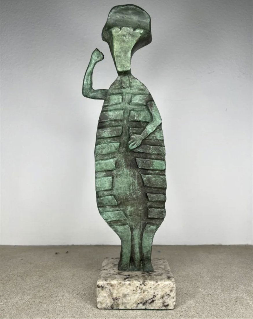 Modern Bronze Sculpture (1 of 3)