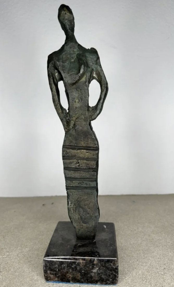 Modern Bronze Sculpture After Henry Moore (1 of 3)