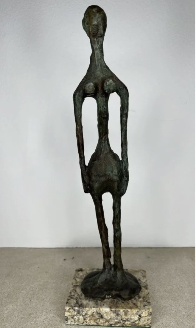 Large Abstract Bronze Sculpture After Pablo Picasso (1 of 3)
