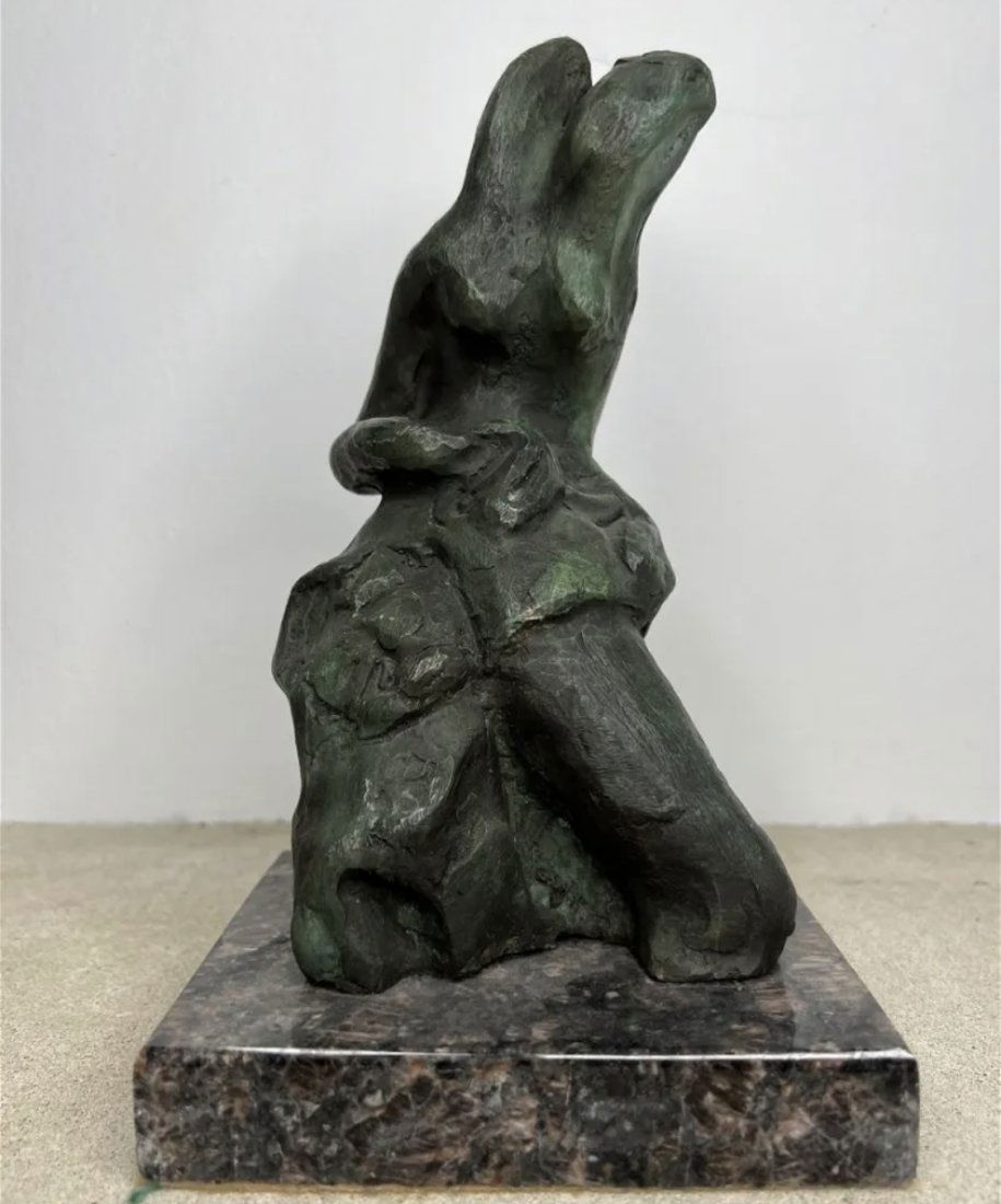 Modern Bronze Sculpture After Archipenko (1 of 3)
