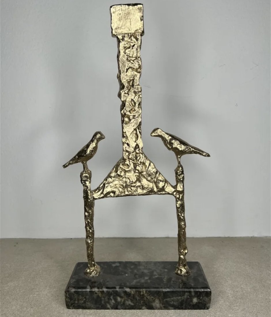 Modern Bronze Sculpture After Diego (1 of 2)
