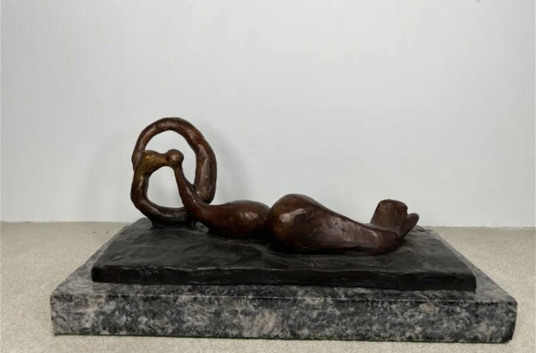 Abstract Bronze Sculpture After Pablo Picasso (1 of 4)