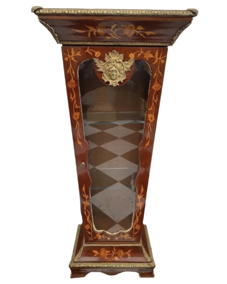 Italian Style Pedestal Cabinet (1 of 1)