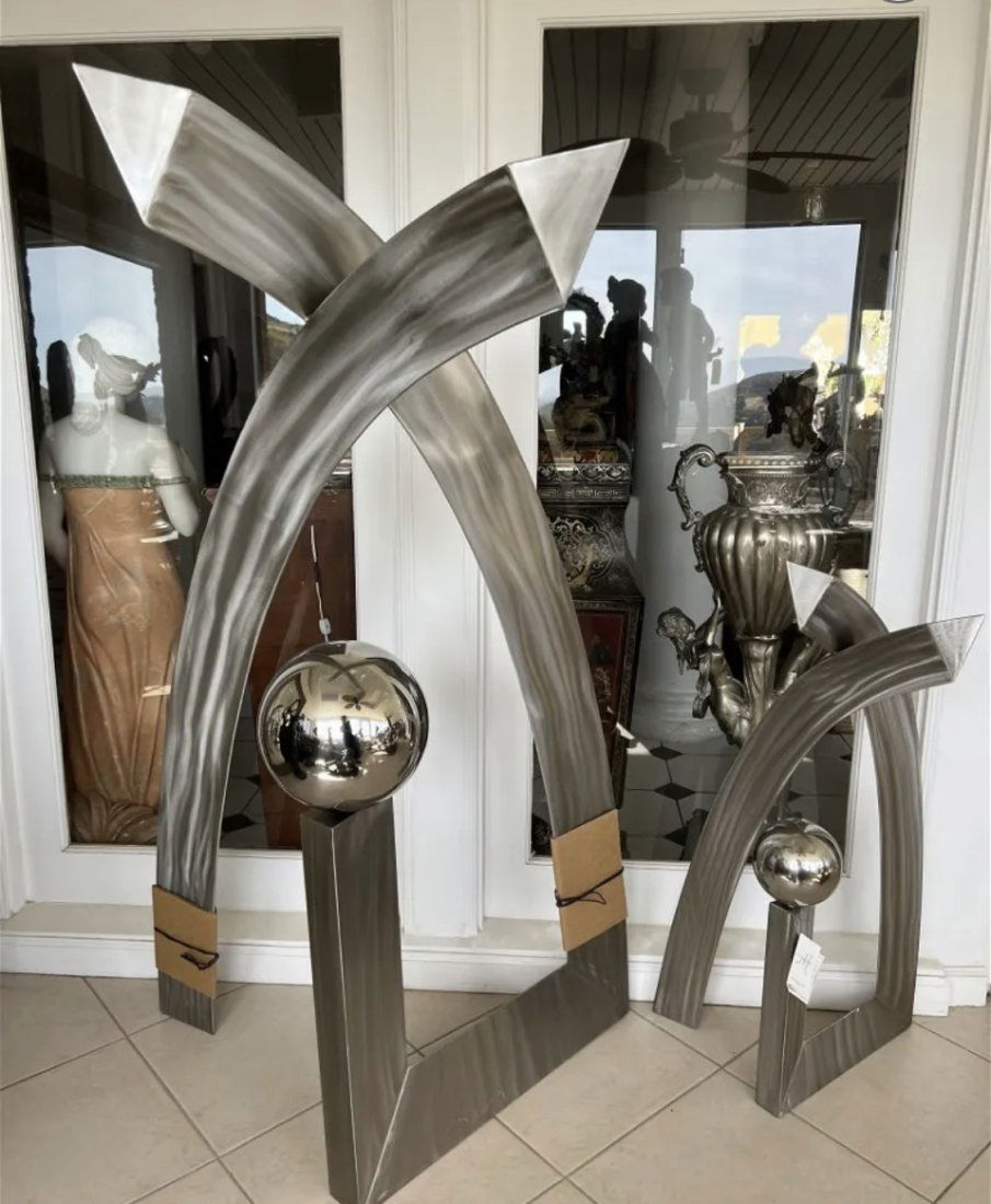 Arches of Inspiration-Contemporary -Modern Metal Sculptures (1 of 4)