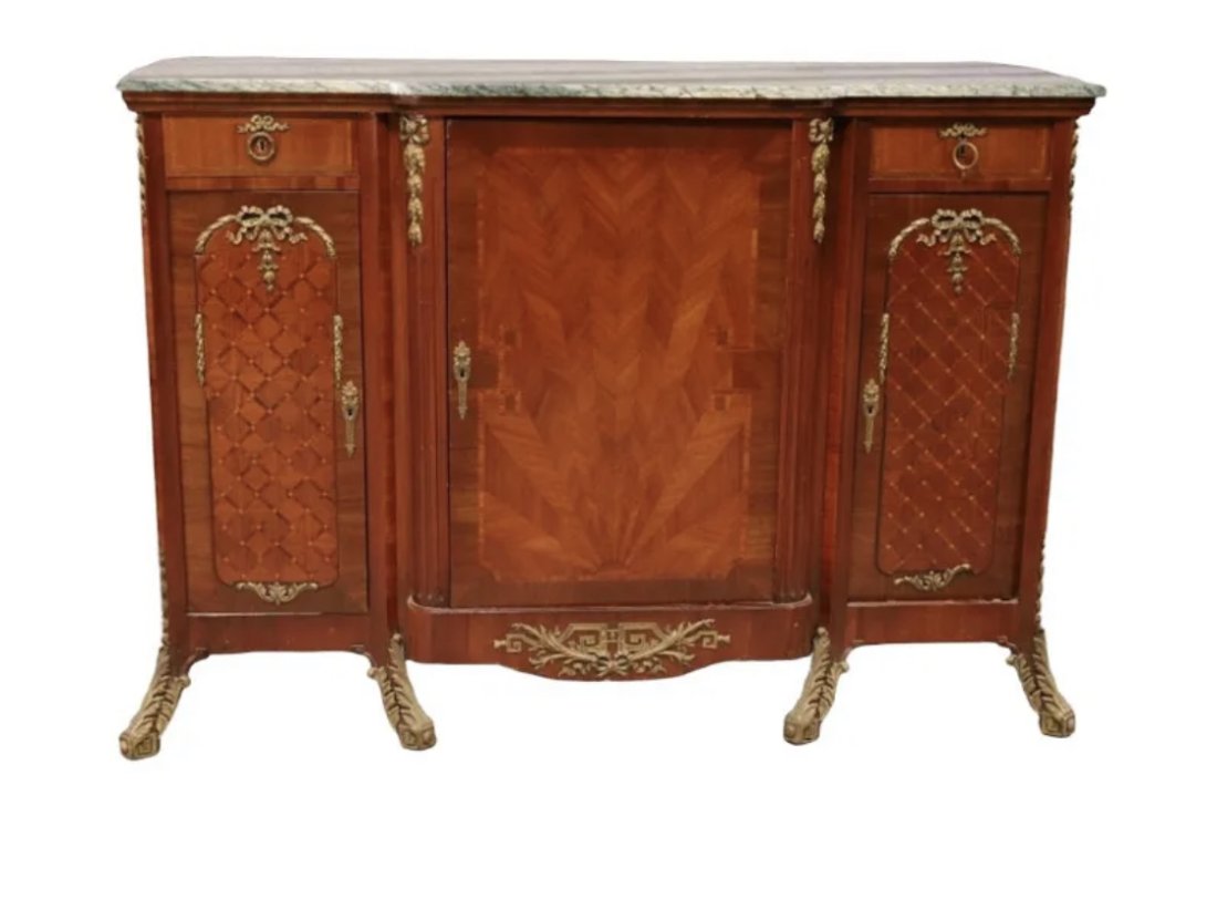 Large French Louis XV Style Commode (1 of 3)