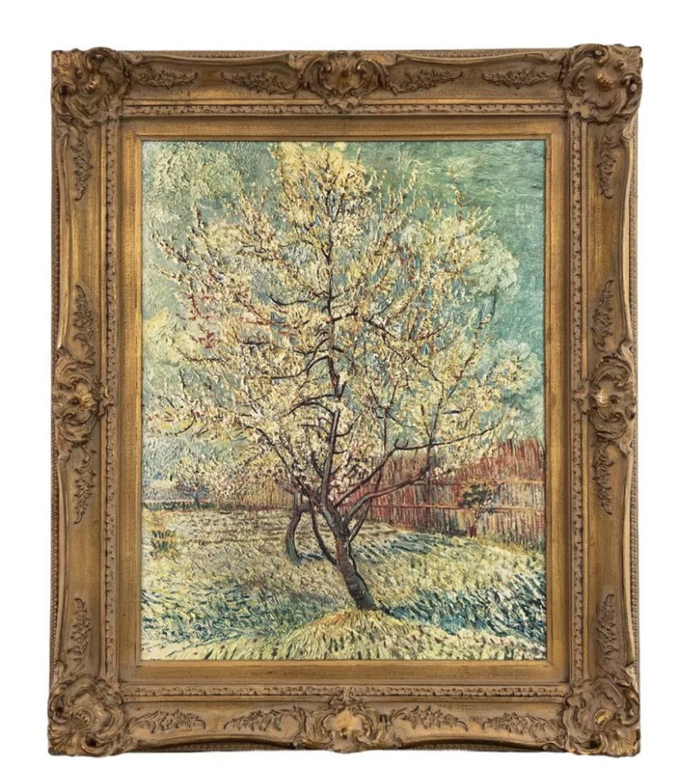 The Pink Peach Tree 1888 Lithograph -Vincent van Gogh (1 of 2)