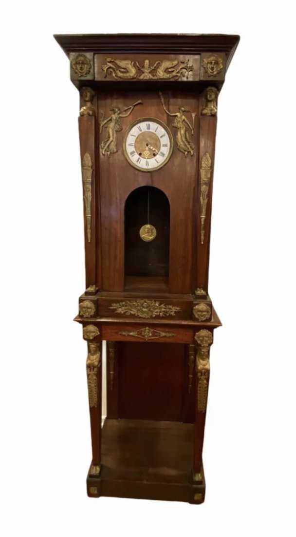 Late 19th Century French Empire-Style Clock (1 of 3)