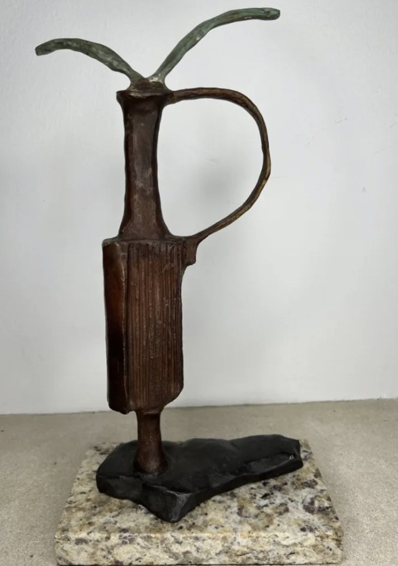 Large Modern Bronze Sculpture After Picasso (1 of 3)