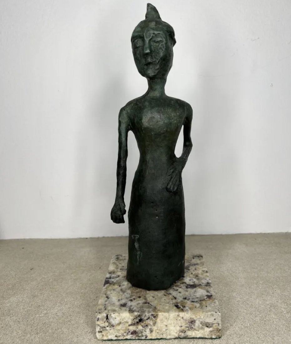 Large Abstract Bronze Sculpture After Picasso (1 of 3)