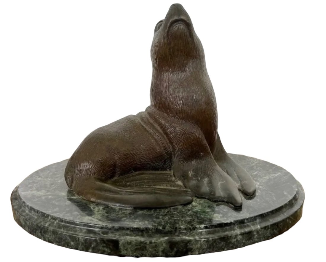 Authentic Water Puppy  Bronze Sculpture by Terry Thornsley (1 of 4)