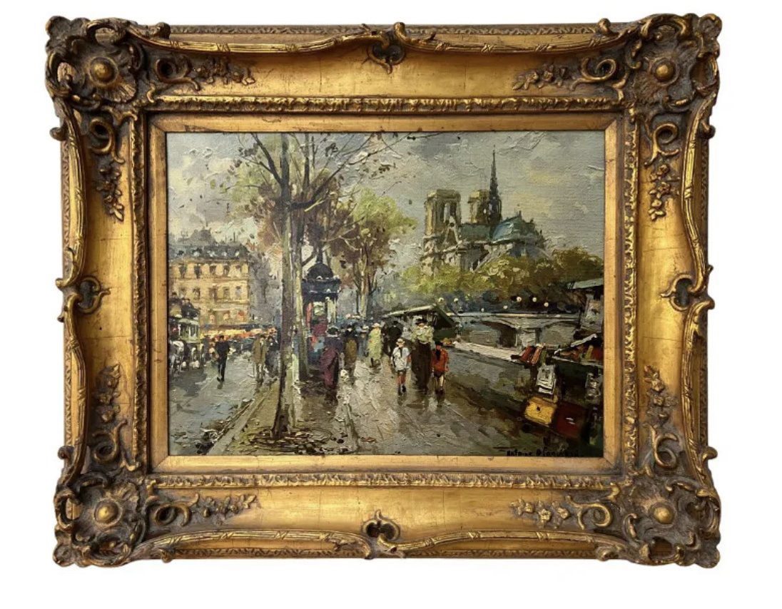 50 Notre Dame Street Lithograph Antoine Blanchard (1 of 4)