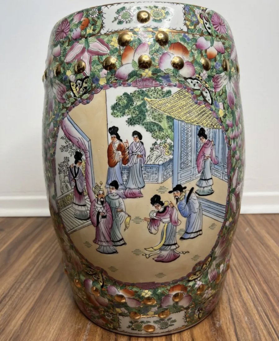 Oriental Porcelain Drum Tool (1 of 3)