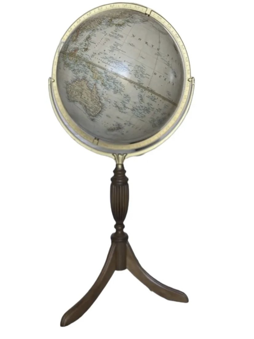 Vintage Library Globe (1 of 2)