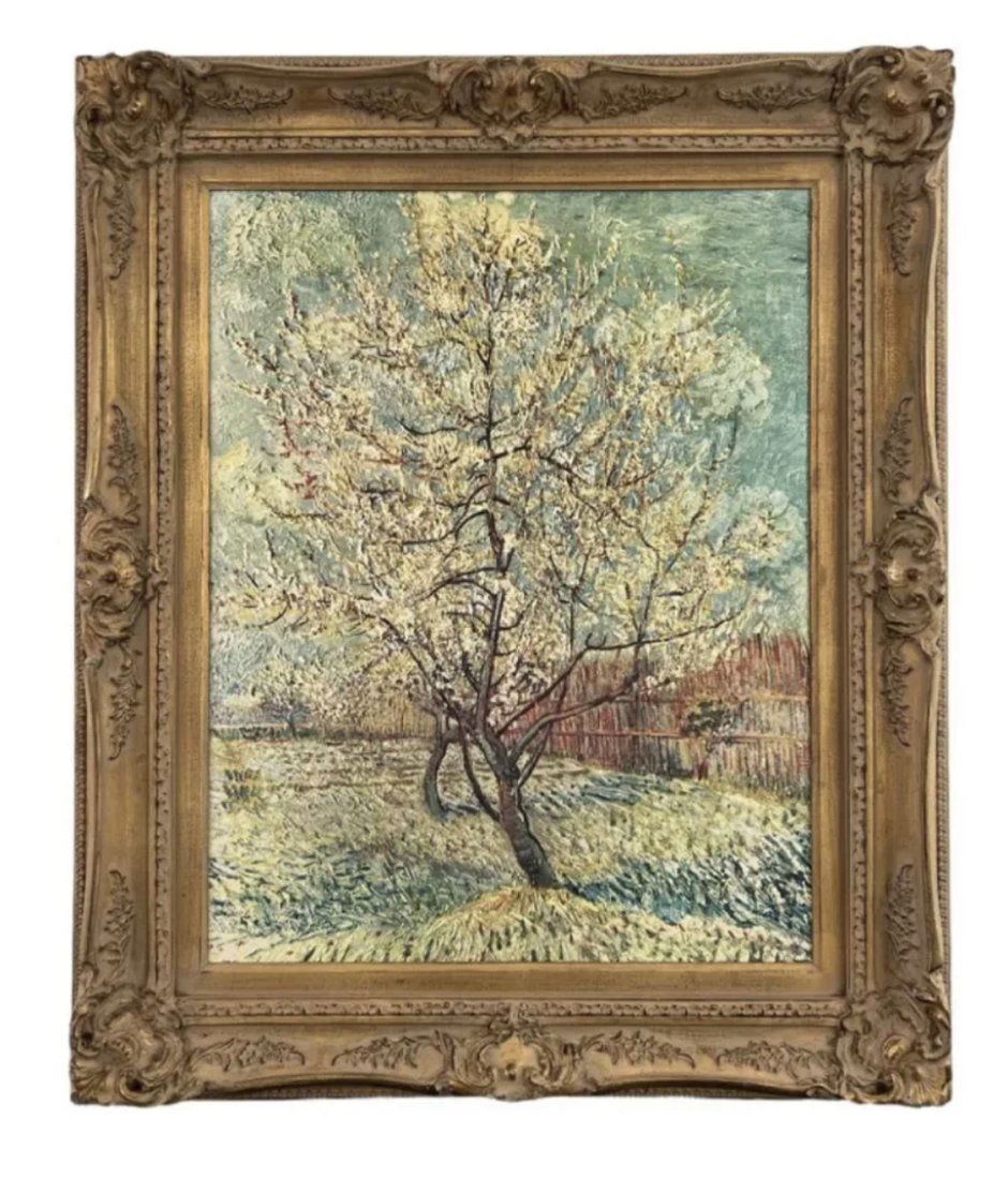 The Pink Peach Tree 1888 Lithograph -Vincent van Gogh (1 of 2)