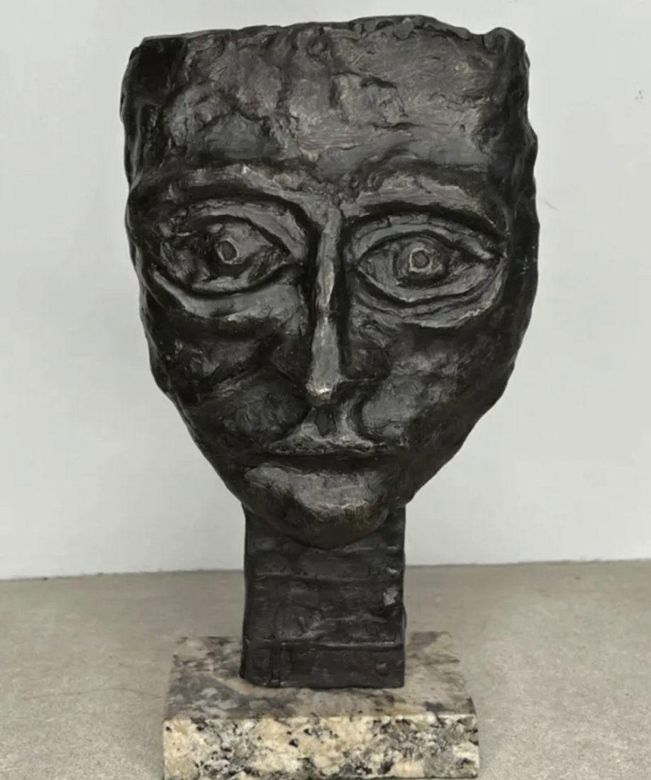 Large Abstract Bronze Sculpture After Pablo Picasso (1 of 3)