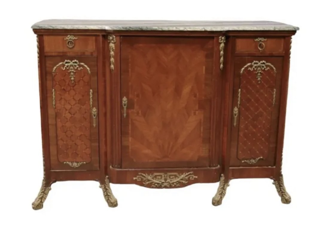 Large French Louis XV Style Commode (1 of 4)