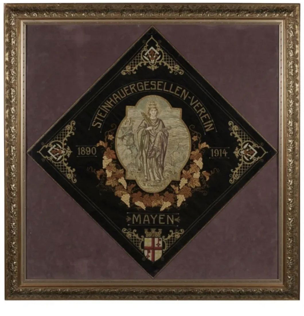 Huge 19th Century Pre- WWI Parade Tapestry (1 of 1)