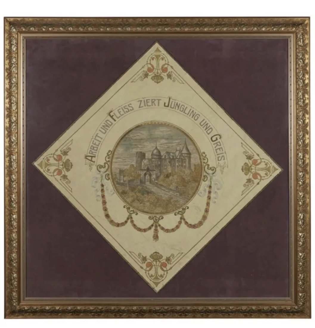 Huge 19th Century Pre- WWI Parade Tapestry (1 of 1)