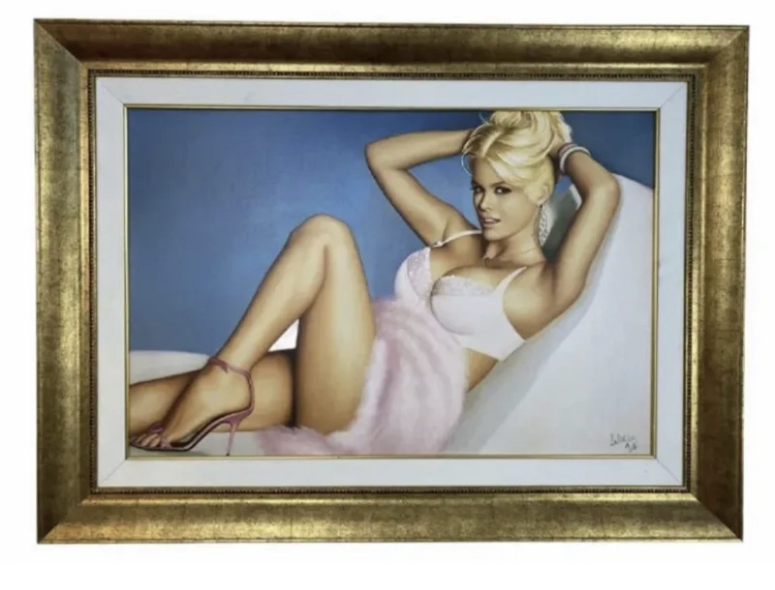 Limited Edition Anna Nicole on Canvas (1 of 3)