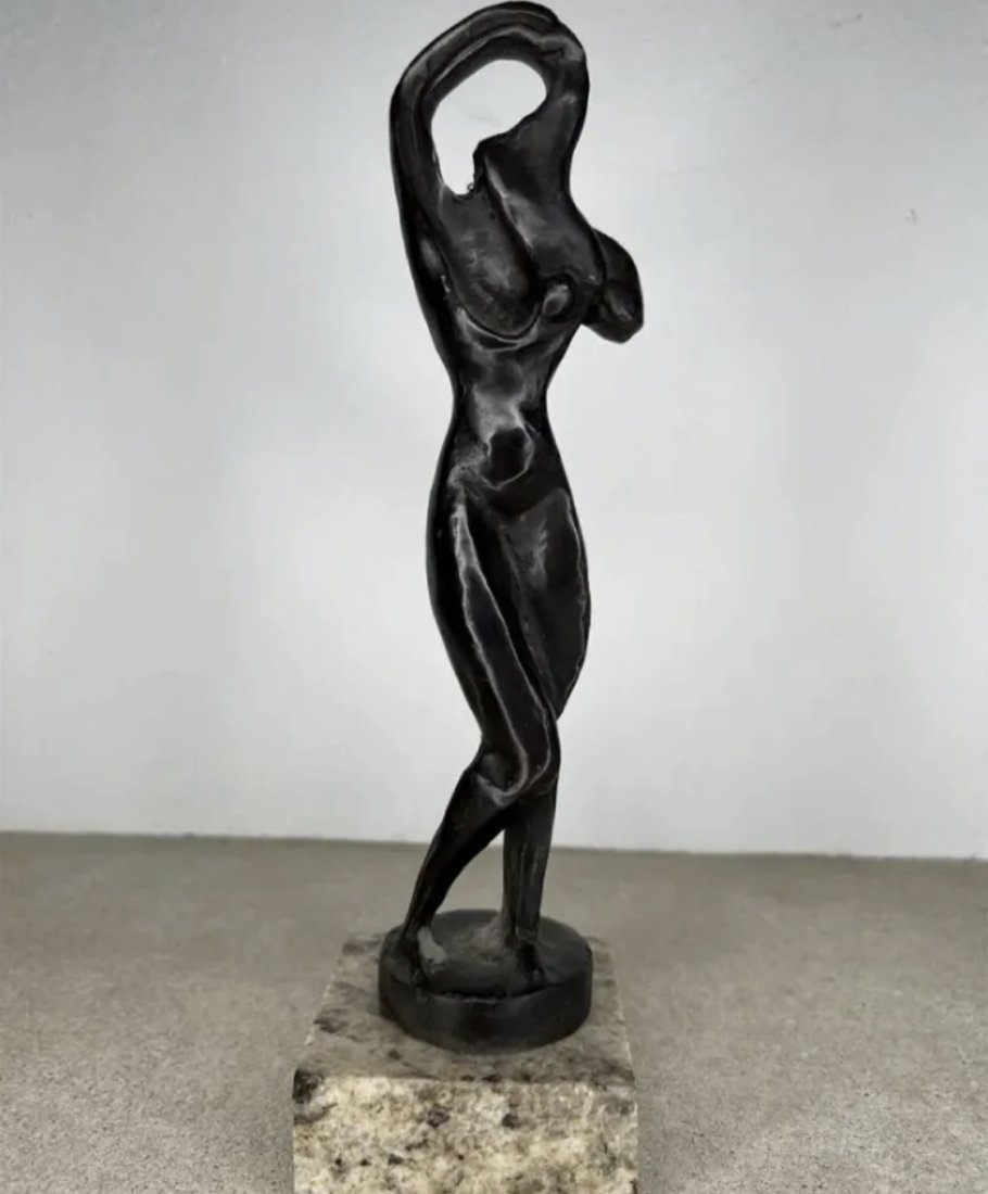 Modern Bronze Sculpture After Archipenko (1 of 3)