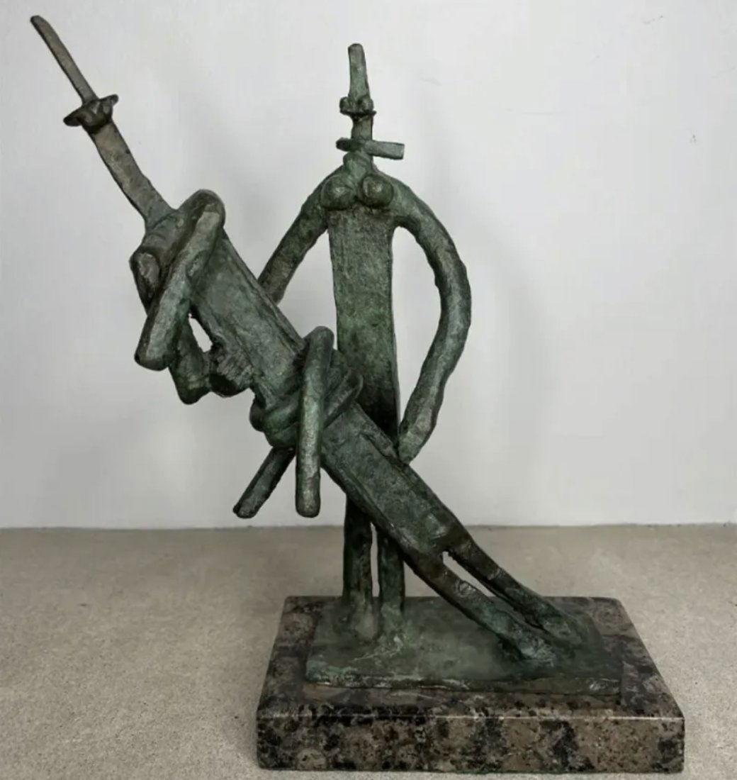 Modern Bronze Sculpture After Jacques Lipchitz (1 of 3)