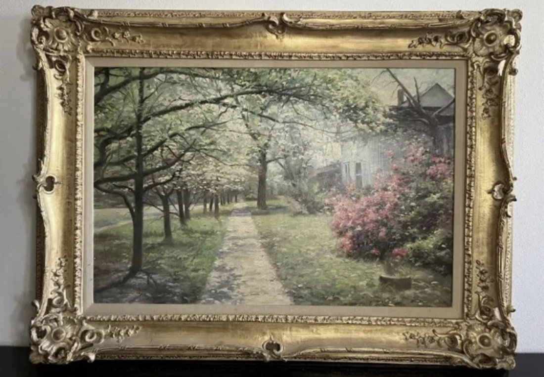 1988 Georgian Way by A. Thompson Lithograph (1 of 3)