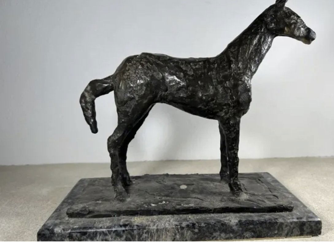 Large Limited Modern Bronze Sculpture After Edgar Degas (1 of 4)
