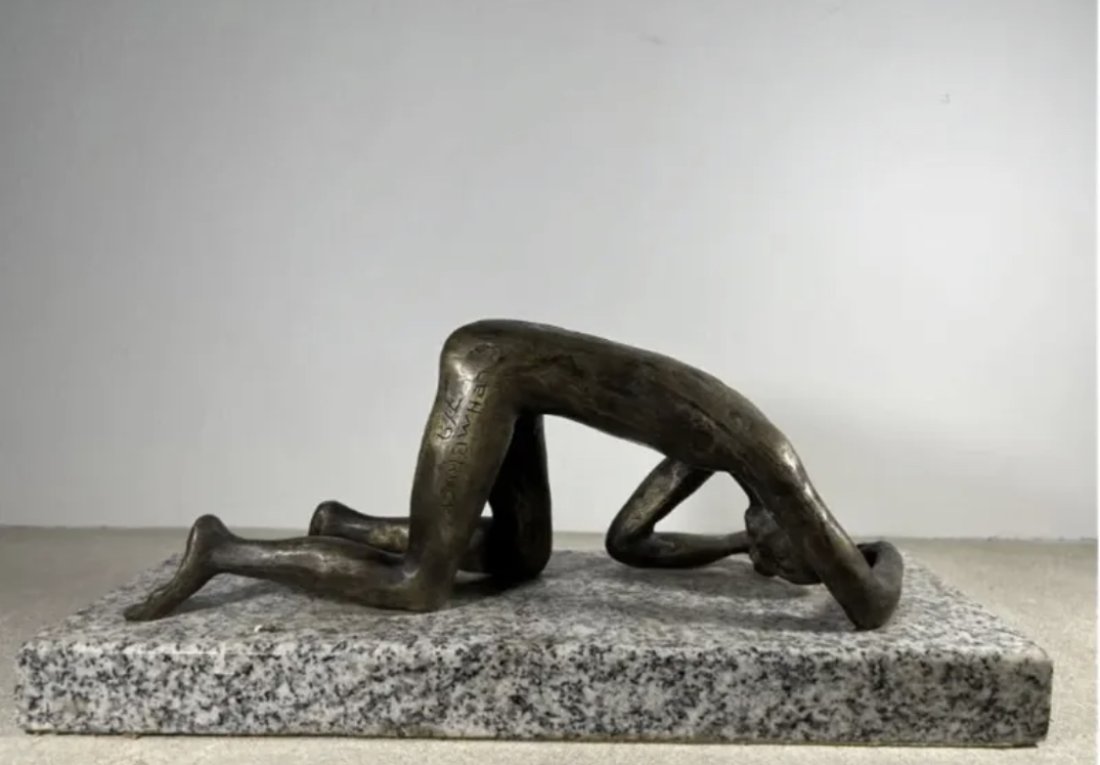 Limited Modern Bronze Sculpture After Wilhelm Lehmbruck (1 of 3)