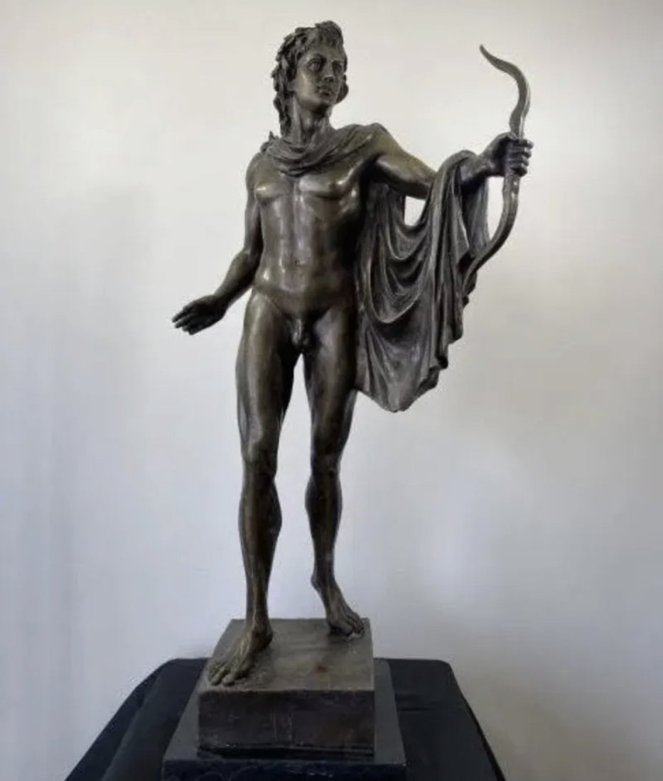 Large Apollo Bronze Sculpture (1 of 4)
