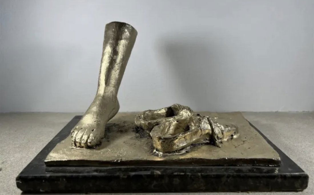 After Salvador Dali Abstract Bronze Sculpture (1 of 3)