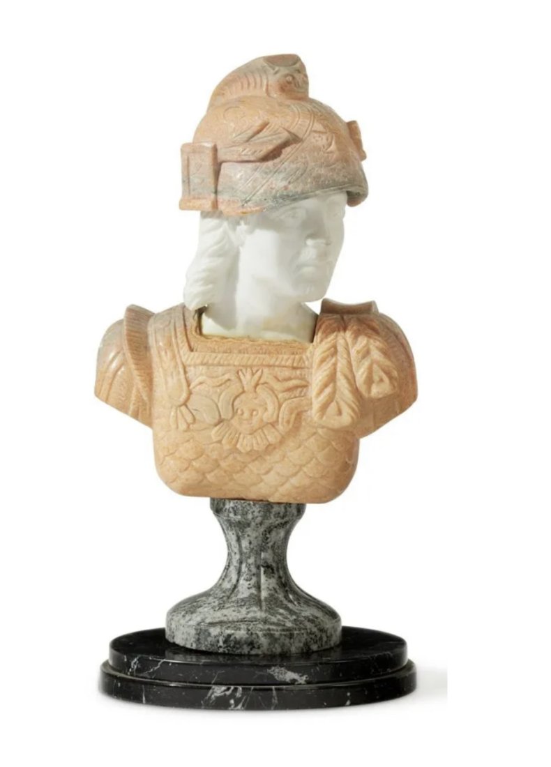 Marble Roman Bust Sculpture (1 of 1)