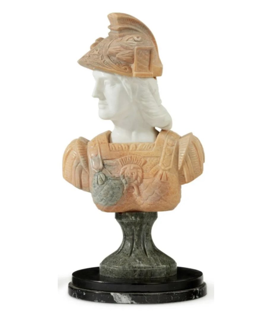 Marble Roman Bust Sculpture (1 of 1)