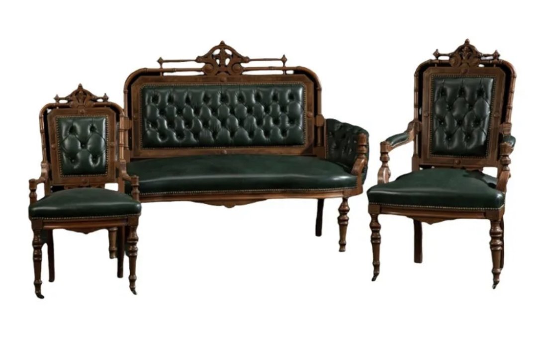 19th Century French Living Room Parlor Set (1 of 3)