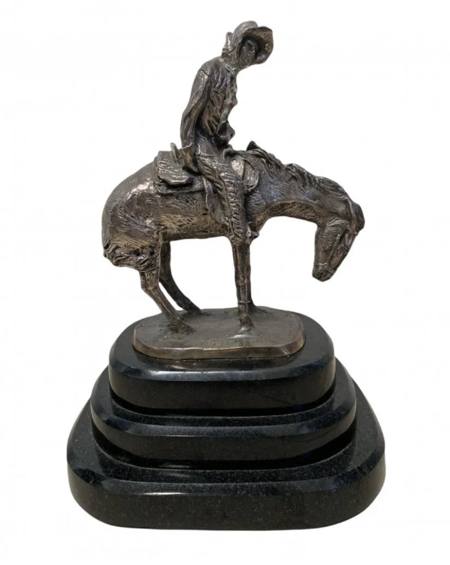 .999 Silver Limited Edition Remington Sculpture (1 of 4)