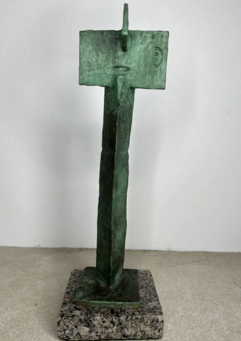 Large Abstract Bronze Sculpture After Pablo Picasso (1 of 5)