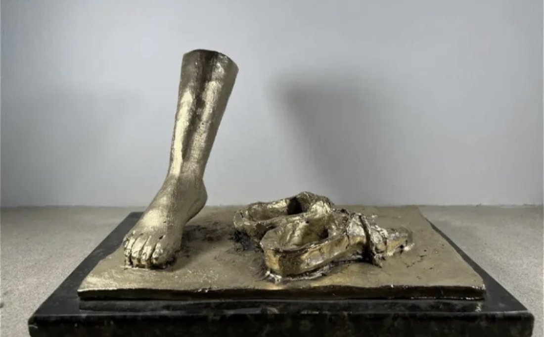 After Salvador Dali Abstract Bronze Sculpture (1 of 3)