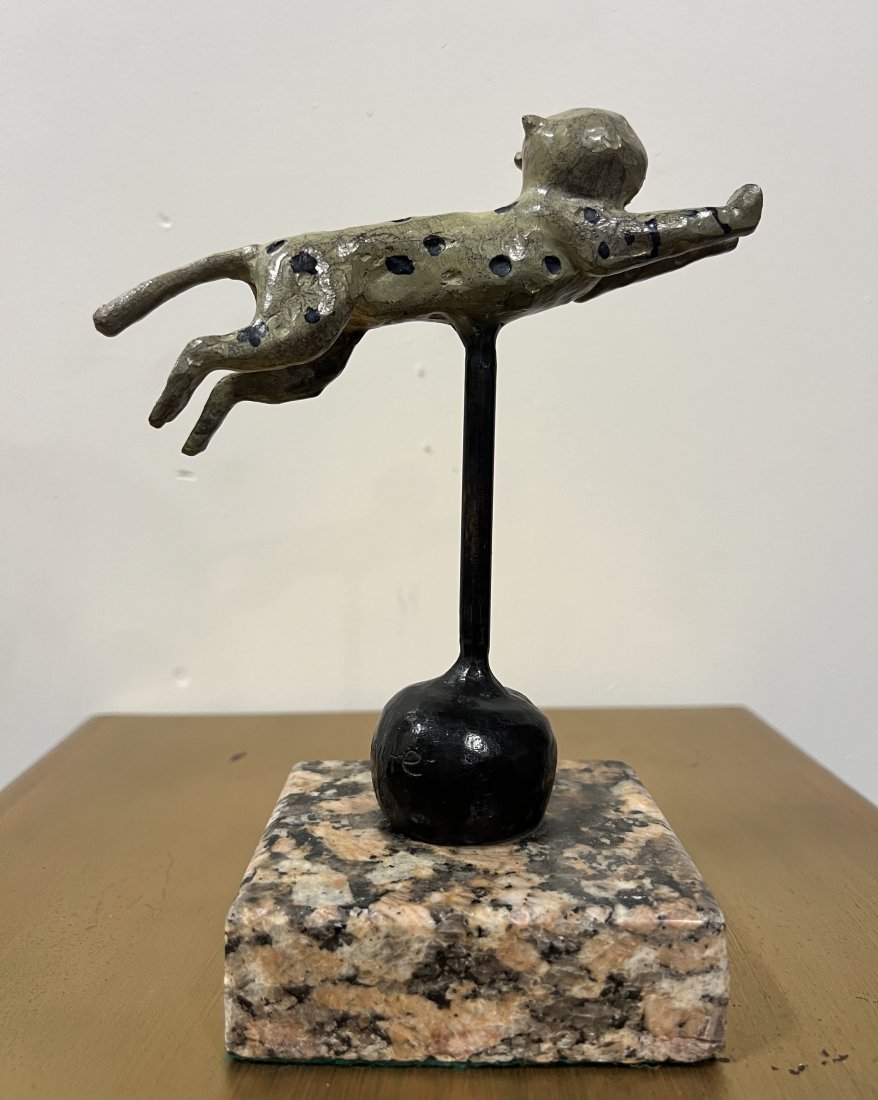 After Sergio Bustamente Modern Bronze Sculpture (1 of 4)