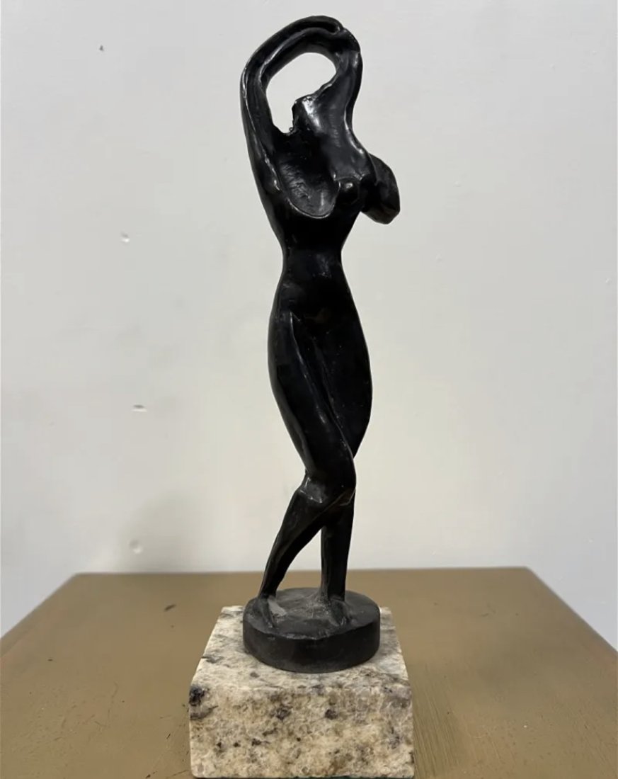 After Archipenko Bronze Modern Sculpture (1 of 2)