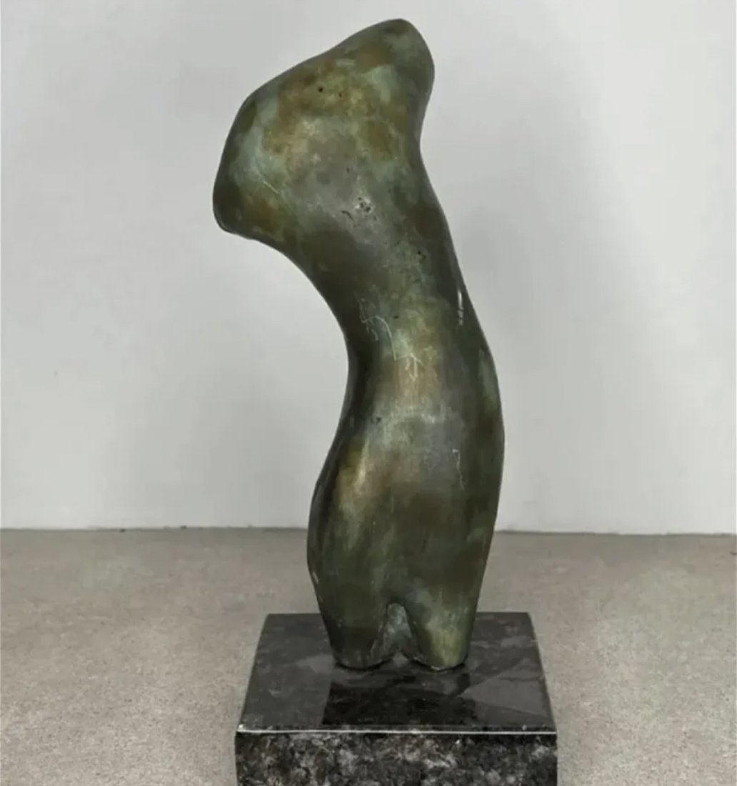 Modern Figure Bronze Sculpture (1 of 3)
